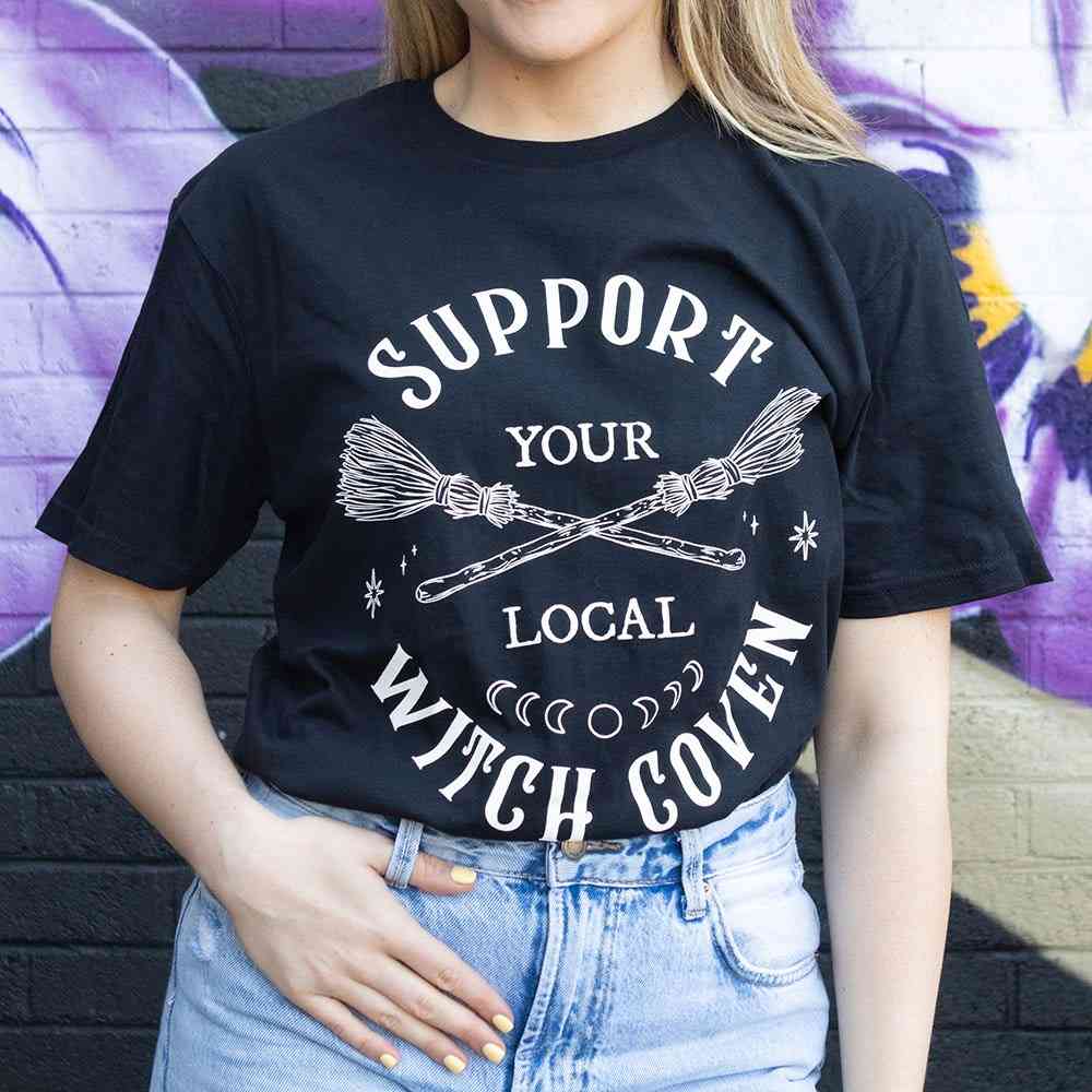 Something Different - Support Your Local Witch Coven Unisexe T-shirt - Multicolore